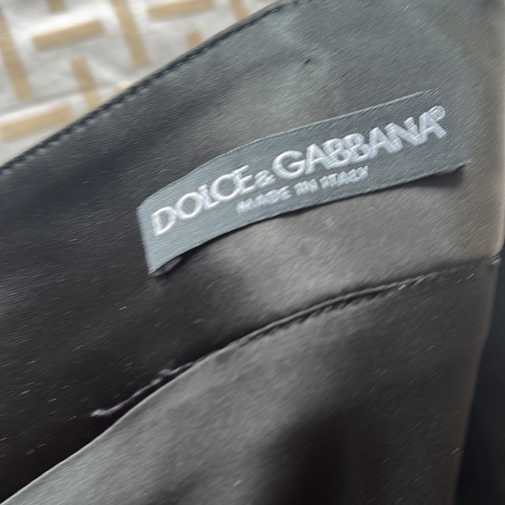 Dolce & Gabbana Blk corset pencil skirt circa 1991 - Picture 3 of 4